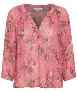Part Two Erdonae Blouse Paisley Flower/Desert Rose
