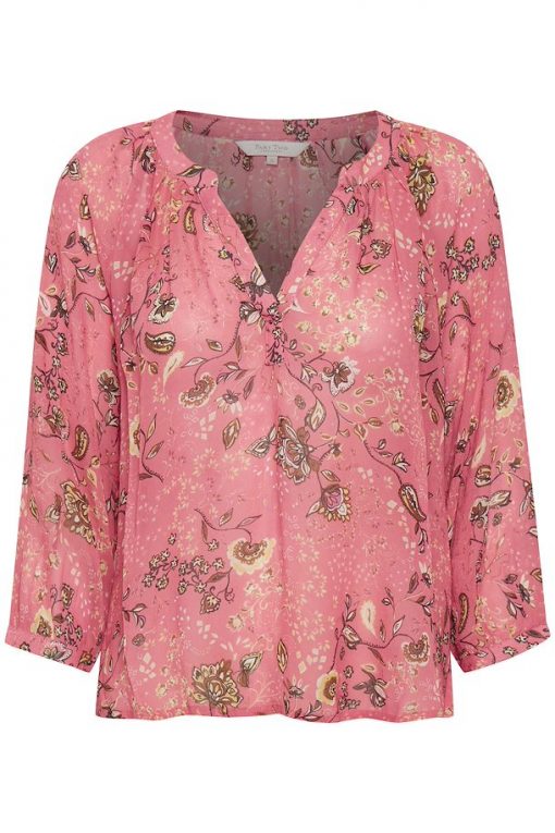 Part Two Erdonae Blouse Paisley Flower/Desert Rose