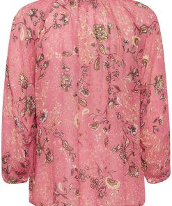 Part Two Erdonae Blouse Paisley Flower/Desert Rose