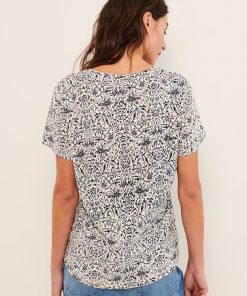 Part Two Gesina T-shirt Wallpaper Scratch/Navy