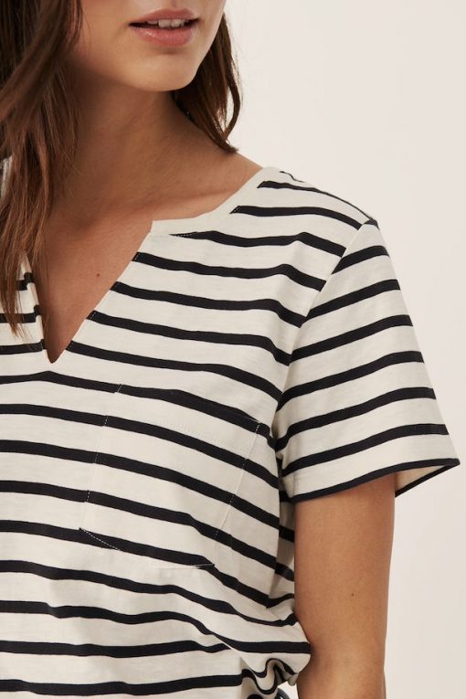 Part Two Gesina T-shirt Stripe/Black