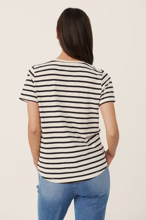 Part Two Gesina T-shirt Stripe/Black