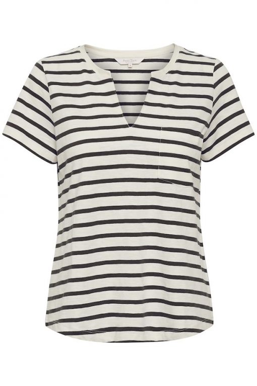Part Two Gesina T-shirt Stripe/Black