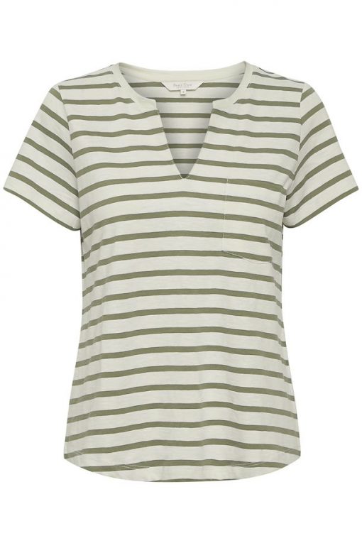 Part Two Gesina T-shirt Stripe/Vetiver