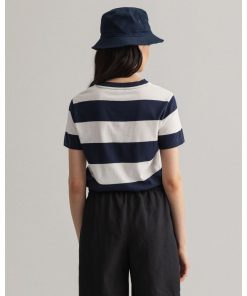 Gant Woman Nautical T-shirt Evening Blue