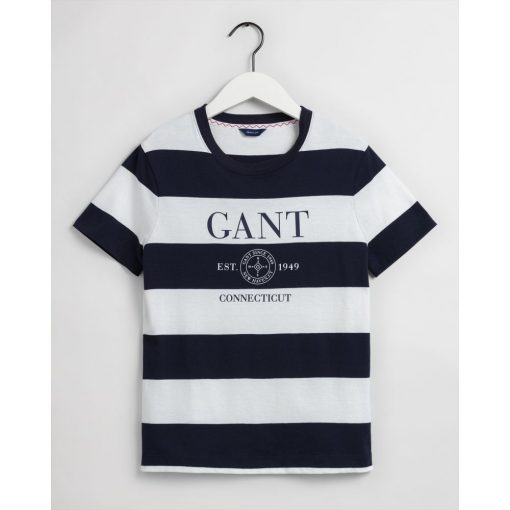 Gant Woman Nautical T-shirt Evening Blue
