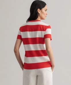 Gant Woman Nautical T-shirt Lava Red