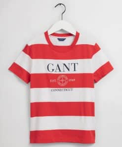 Gant Woman Nautical T-shirt Lava Red