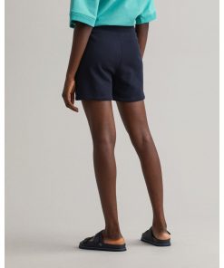 Gant Woman Sweat Shorts Evening Blue