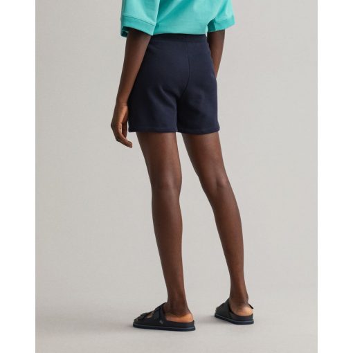 Gant Woman Sweat Shorts Evening Blue