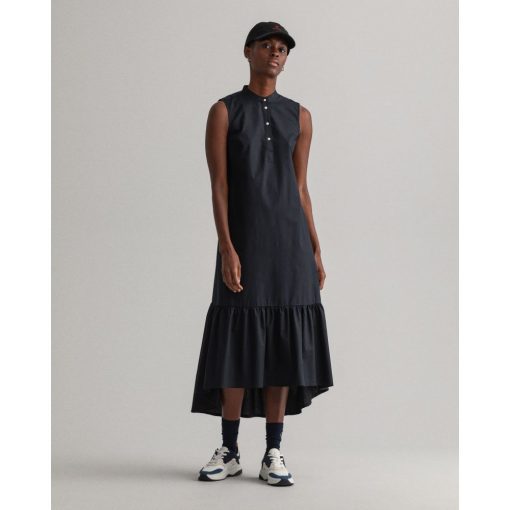 Gant Woman Polin Midi Dress Black