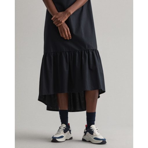 Gant Woman Polin Midi Dress Black