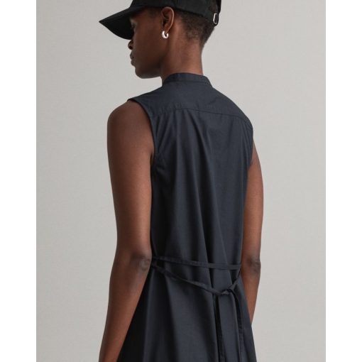 Gant Woman Polin Midi Dress Black