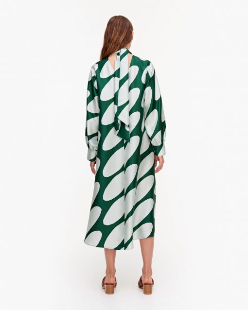 Marimekko Aaltoilee Linssi Dress Green
