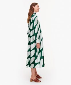 Marimekko Aaltoilee Linssi Dress Green