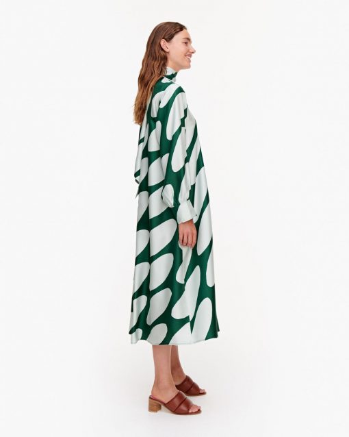 Marimekko Aaltoilee Linssi Dress Green