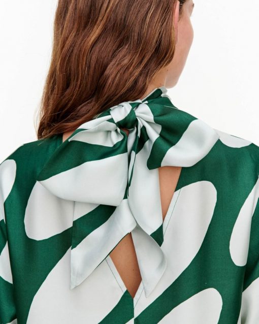 Marimekko Aaltoilee Linssi Dress Green