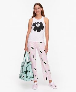 Marimekko Kedol Unikko Placement Top Offwhite
