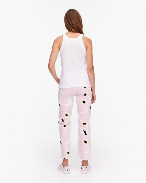 Marimekko Kedol Unikko Placement Top Offwhite
