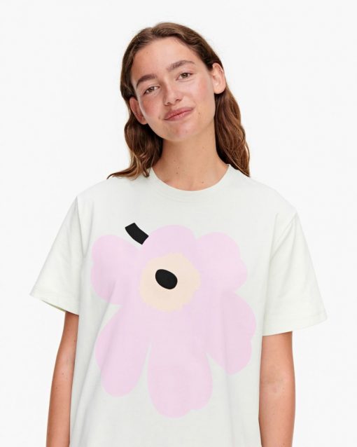Marimekko Vaikutus Unikko T-shirt Light Green