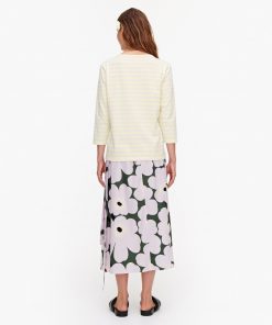 Marimekko Ilma Tasaraita T-shirt Yellow