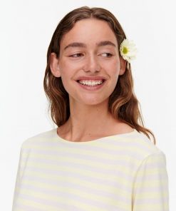 Marimekko Ilma Tasaraita T-shirt Yellow