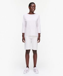 Marimekko Ilma Tasaraita T-shirt Lavender