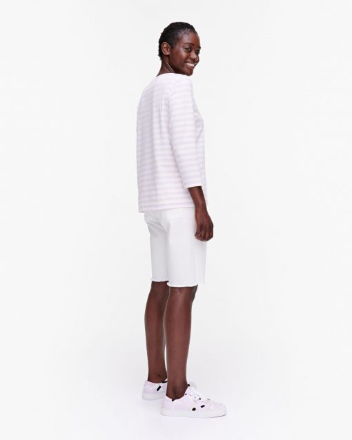 Marimekko Ilma Tasaraita T-shirt Lavender