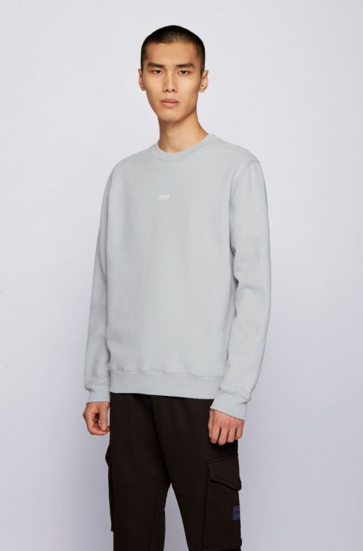 Hugo Boss Weevo 2 Sweatshirt Light Grey