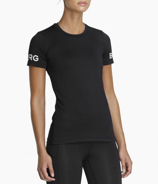 Björn Borg Slim Tee Black Beauty