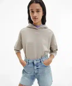 Calvin Klein Micro Branding Hoodie String