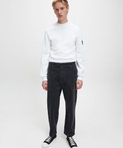 Calvin klein Long Sleeve Waffle T-shirt White