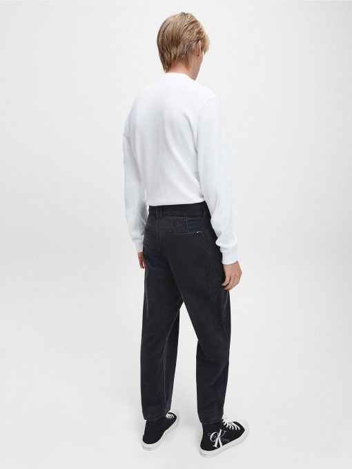 Calvin klein Long Sleeve Waffle T-shirt White