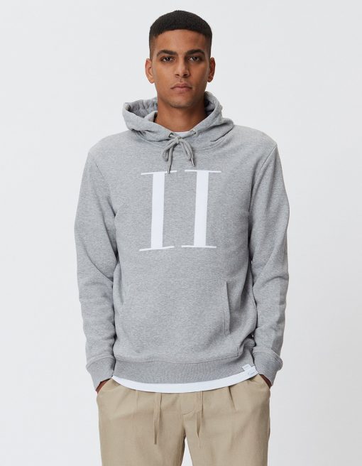 Les Deux Encore Light Hoodie Light Grey Melange
