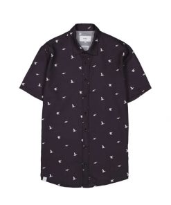 Makia Ana SS Shirt Dark Blue