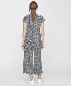 Holebrook Kajsa Culotte Pants Navy Meadow
