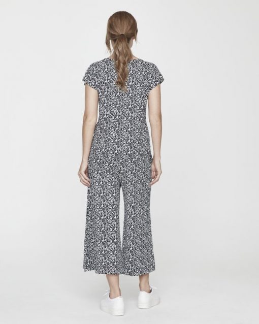 Holebrook Kajsa Culotte Pants Navy Meadow