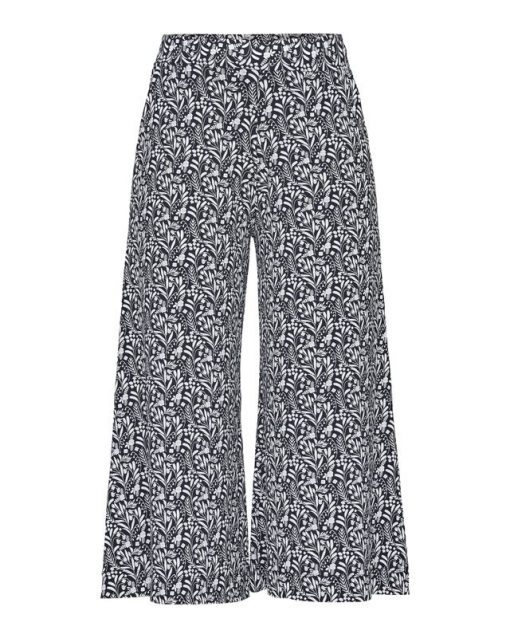 Holebrook Kajsa Culotte Pants Navy Meadow
