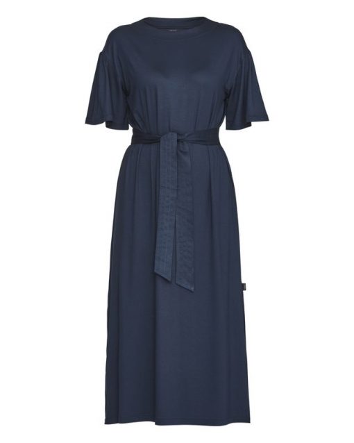 Holebrook Kajsa Slit Dress Navy
