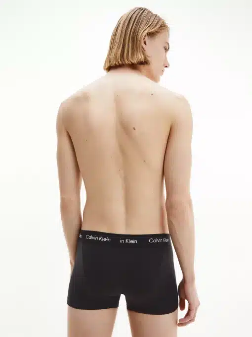 Calvin Klein 3 Pack Low Rise Trunks Black