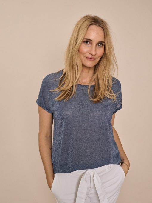 Mos Mosh Kay Tee Vintage Indigo