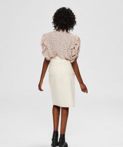 Selected Femme Metha Top Sandshell