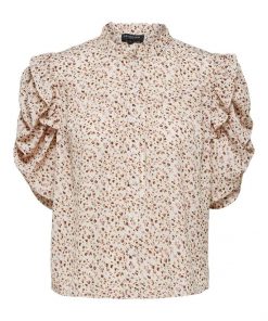 Selected Femme Metha Top Sandshell
