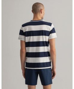 Gant Barstripe T-shirt Eggshell
