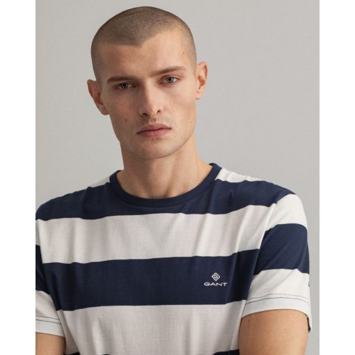 Gant Barstripe T-shirt Eggshell