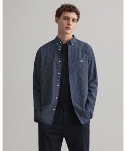 Gant Micro Dot Shirt Classic Blue