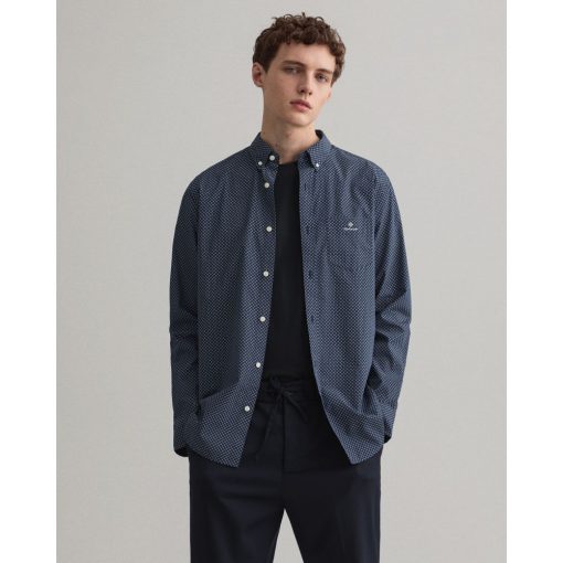 Gant Micro Dot Shirt Classic Blue
