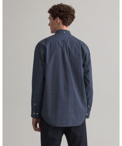Gant Micro Dot Shirt Classic Blue
