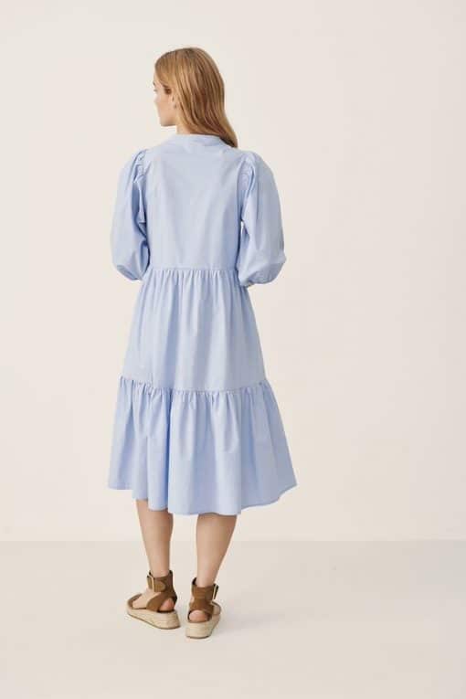 Part Two Hasita Dress Brunnera Blue