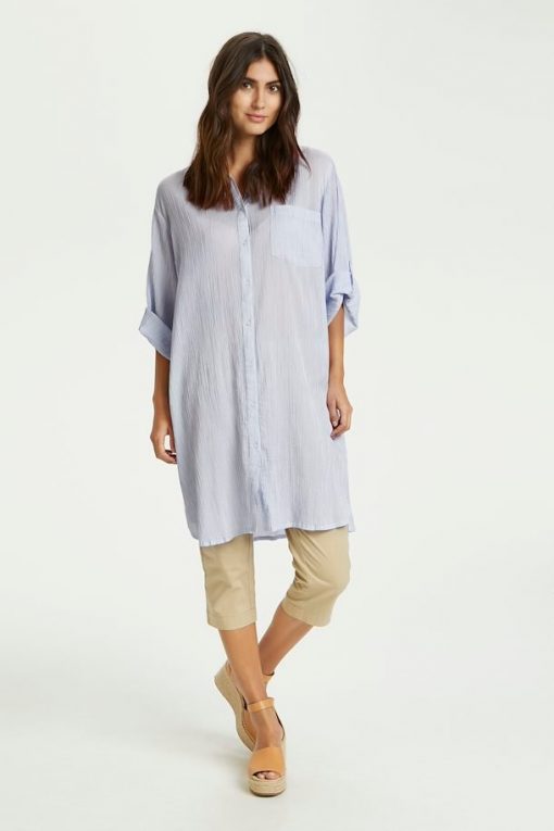 Part Two Isidora Dress Brunnera Blue Stripe